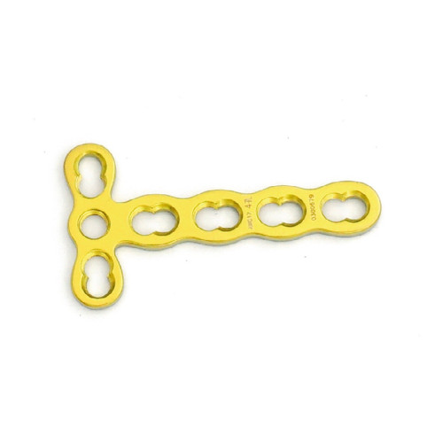 Nẹp Khóa Nén Ép Tái Tạo Chữ T-2 2.4mm (Hợp kim Titanium) Nẹp Khóa Nén Ép Tái Tạo Chữ T-2 2.4mm (Hợp kim Titanium)