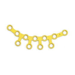 Nẹp Khóa Xương Ghe 2.4mm (Titanium)
