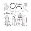 Nẹp Cố Định Xương Bàn Tay Dạng Mini, Dụng Cụ Cố Định Ngoài Dạng Kết Hợp Chỉnh Hình Nẹp Cố Định Xương Bàn Tay Dạng Mini, Dụng Cụ Cố Định Ngoài Dạng Kết Hợp Chỉnh Hình